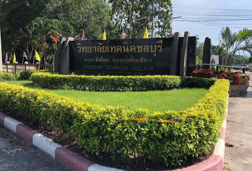 Install Railway at Chonburi, Thailand