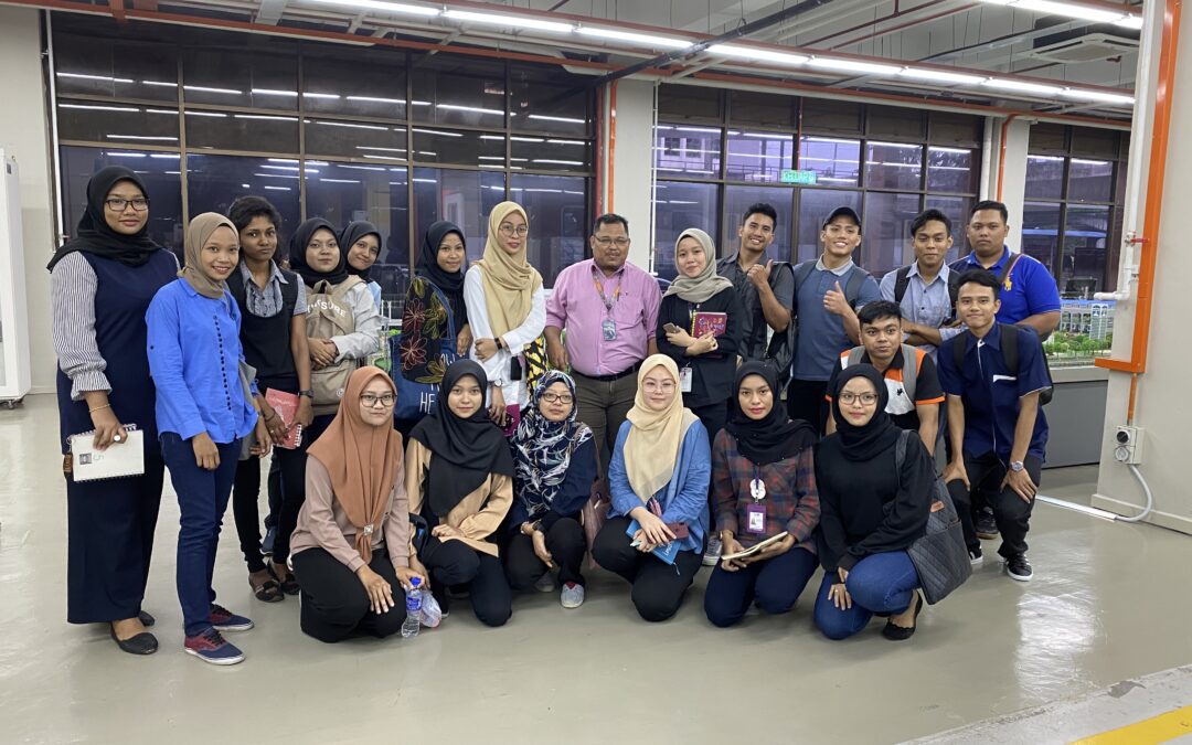 UniKL MIDI Students of Mr. Mus Visit Railway Equipments